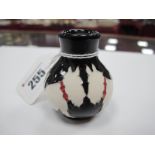 A Moorcroft Pottery Vase, painted in the 'Westie' Dog' pattern, shape 869/2, impressed and painted