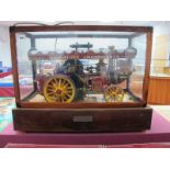 A Well Engineered Charles Burrell and Sons One Inch Gauge Live Steam Showman's Road Traction Engine,