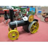 An Early (1960's) Mamod TEI Traction Engine, unboxed, in very good condition, with burner but no