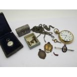 H. Samuel Manchester Gold Plated Cased Openface Pocketwatch, within plain case; Amateur Ballroom