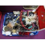 A Mixed Lot of Assorted Costume Jewellery, including bead necklaces, pendants, earrings, jewellery