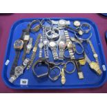 A Collection of Assorted Ladies and Gent's Wristwatches, including Accurist, Tissot, Sekonda,
