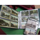 Two Albums Containing Mainly Early XX Century Picture Postcards, including many of Sheffield and