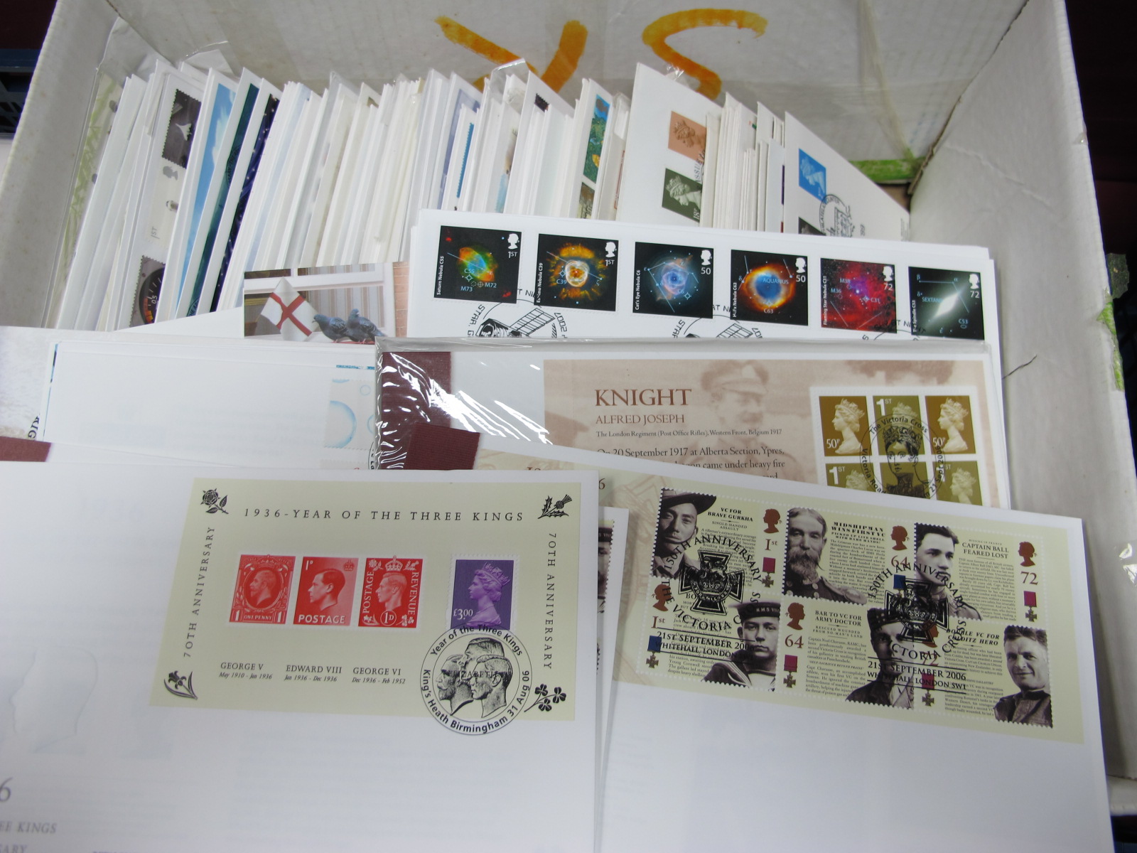 A Collection of GB FDC's, from 1982 to 2010, over 240 covers including Commemoratives and