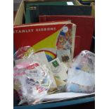 GB and World Mint and Used Stamps, in albums, presentation packs, tins, envelopes and packets.