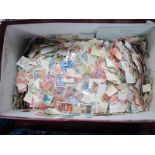 A Shoe Box Containing a Few Thousand Commonwealth Stamps, mint and used from Queen Victoria to KGVI,