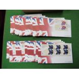 The 2012 Olympic and Paralympic Miniature Sheets on Cover, unaddressed, in excellent condition,