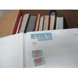 A Large Box With Ten Stockbooks, containing mint Russia Stamps. Plus stamps from South America,