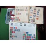 Two Schoolboy Stamp Albums of World Mint and Used Stamps, all reigns, some better; plus a collection