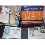 A Carlton Containing Four Albums of Mint and Used GB and Commonwealth Stamps, from Queen Victoria to