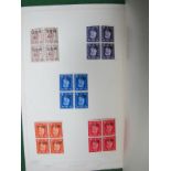 A Small Album of Mint and Used G.B. Stamps, Queen Victoria to Queen Elizabeth II, overprinted for