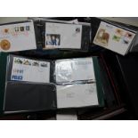 A Collection of GB and Isle of Man Presentation Packs FDC's and PHQ Cards, from 1970's to 1990's.