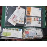 Over Two Hundred GB First Day Covers, 1966 to 1983 in three albums, good condition mostly with