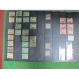 A Stockbook of Early French Stamps 1849-1900, a duplicated study of Ceres, Napoleons and Peace and