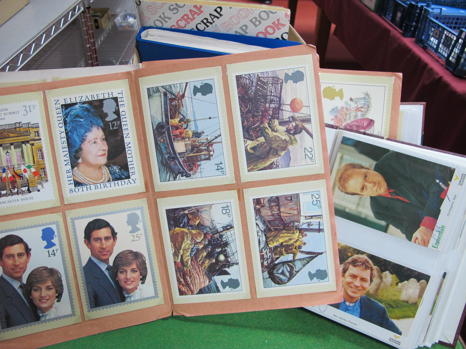 A Collection of Over 250 PHQ Cards Mint in Four Albums, plus a mint collection of Channel Island and