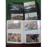 Two Albums of Over Two Hundred and Eighty Mainly Early XX Century Picture Postcards, of Bristol