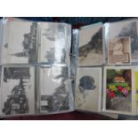 An Album of Over One Hundred and eighty Early XX Century Picture Postcards, including