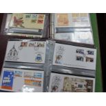A Collection of Falkland Island First Day Covers, in three albums, all in good condition, over 110