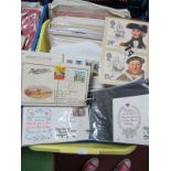 A Collection of Over One Hundred GB Decimal FDC's Plus Jersey FDC'S and USA FDC's, the earliest