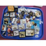 A Variety of Assorted Costume Brooches, including ornate animals, birds, butterflies, etc:- One