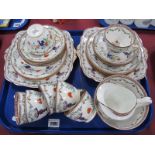 Paragon China 'Reproduction of Old Lowestoft' Teaware, of twenty-eight pieces.