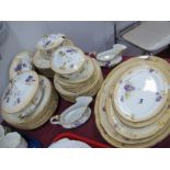 Royal Doulton Early XX Century Dinner Service, of approximately fifty five pieces, decorated with