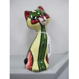 Lorna Bailey - Miss Prim the Cat, 14.5cm high.