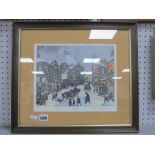 George Cunningham, 'Crookes', limited edition colour print of 500, graphite signed, blind backstamp,