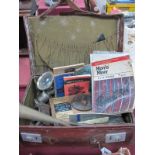 Panther & Lucas Lamps, car horn, 'The Scott', 'Lucas' and other magazines, transport memorabilia, in
