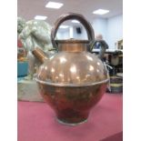 The Kabyle Five Pint Copper Vessel, 25cm high.