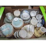 Tuscan, Aynsley, Albert 'Orient' and Other Teaware:- One Box