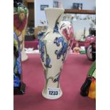 A Moorcroft Pottery Vase, painted in the 'Bluebell Harmony' design by Kerry Goodwin, shape 93/8,