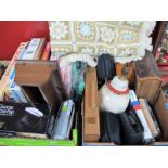 Holy Bible, Table Lamp, Books, Flannelette Sheets, Pocket Binoculars, Jigsaw Puzzles, etc:- Two