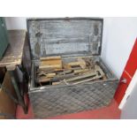 A Quantity of Woodworkers Tools, in a XIX Century box.