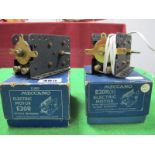 Two Post War Meccano Electric 20v Motors No E20R and E20R(S), both used, boxed.