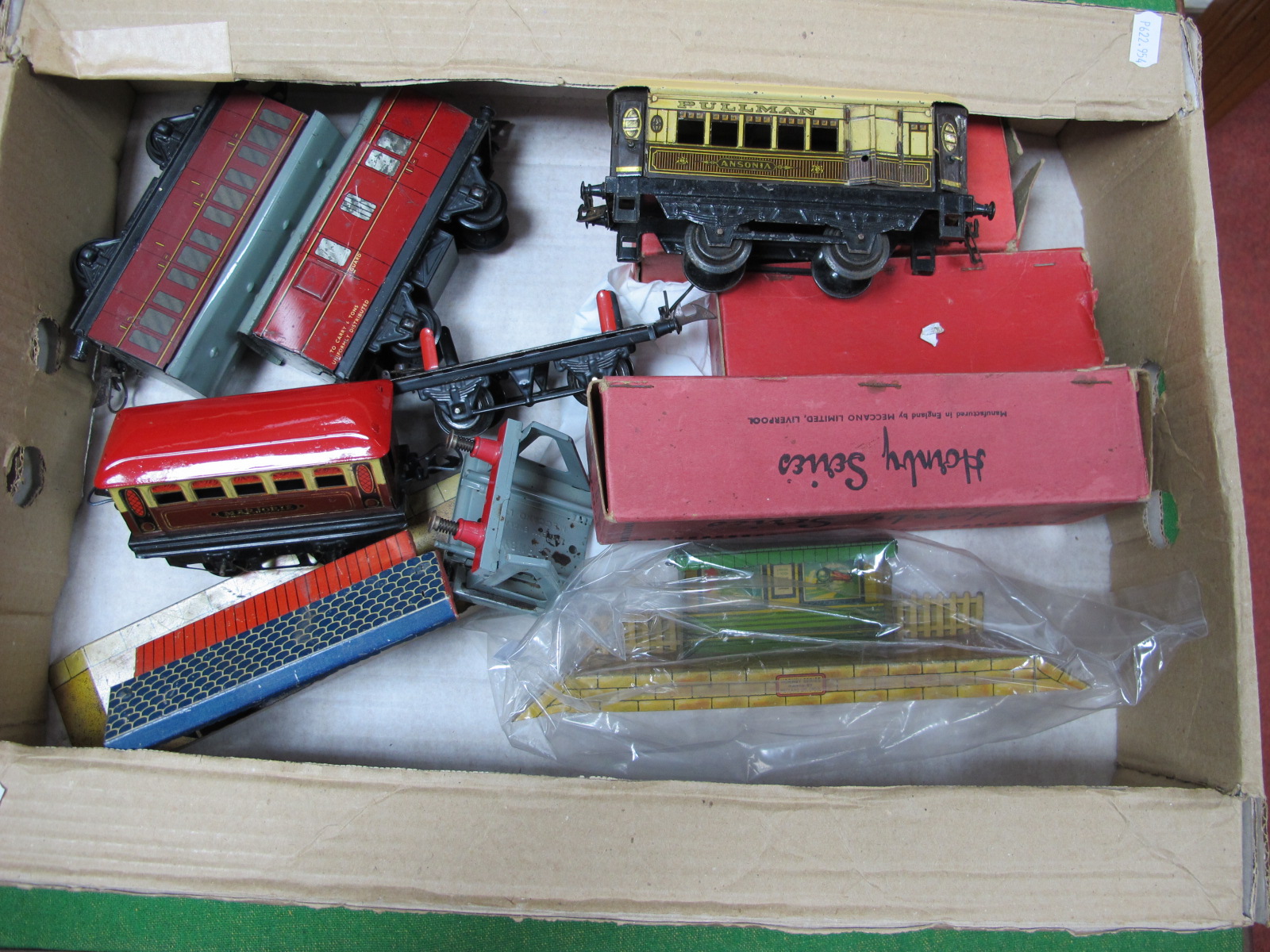 A Quantity of Both Pre and Post War Hornby "OO" Gauge, including American Pullman car '