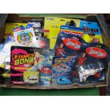 A Quantity of Modern Diecast and Plastic Model Vehicles, by Matchbox, ERTL, Corgi and other, tv