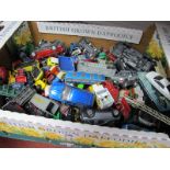 A Quantity of Diecast Model Vehicles, by Matchbox, Maisto, Welly, Tonka and other, all playworn.