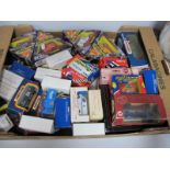 Approximately Forty Diecast Model Vehicles, by Lledo, Corgi, Matchbox and other, mainly boxed.