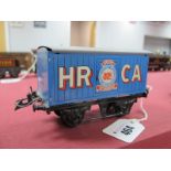 A 1994 25th Anniversary Hornby "O" Gauge Four Wheel Van, very good.