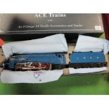 An Ace Trains "O" Gauge A4 Pacific Locomotive and Tender, "Commonwealth of Australia", finished in