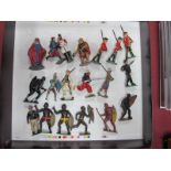 Over Fifteen Mid XX Century Lead Figures Military and African Themes Noted, Britains noted, all