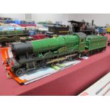 A Lionel "O" Gauge 4-6-0 Hall Class 'Kinley Hall', three rail electric finished in GWR green, with