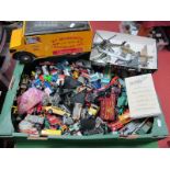 A Quantity of Diecast Model Vehicles, by Corgi, Matchbox and other, including cars, vans,