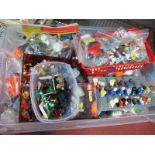 An Interesting and Varied Collection of Loose Lego Pieces, including Lego People, Exoforce, Harry