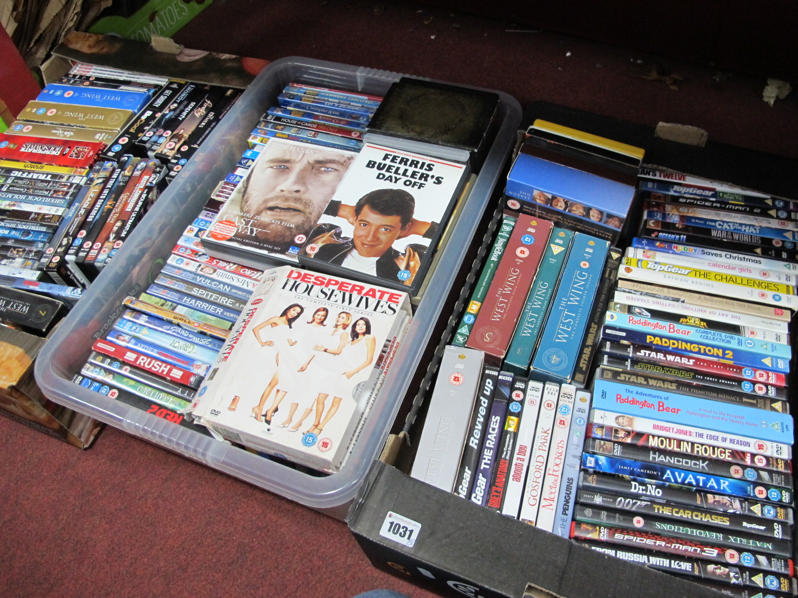 A Quantity of DVD's:- Three Boxes