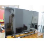 A Sony 40" TV, with remote control