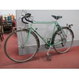 A Vintage Holdsworth Road Bicycle, 21" frame, 2x6 Speed (12 gears) part Shimano Groupset.
