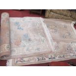 Jade Superwashed Chinese Style Wool Rug, made exclusively for Hand Made Carpets, with wool raised