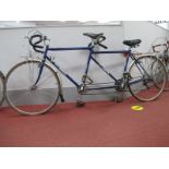 A Vintage Vernon Barker (formerly M.B. Cycles of Dronfield) Tandem Road Bicycle, Reynolds 531